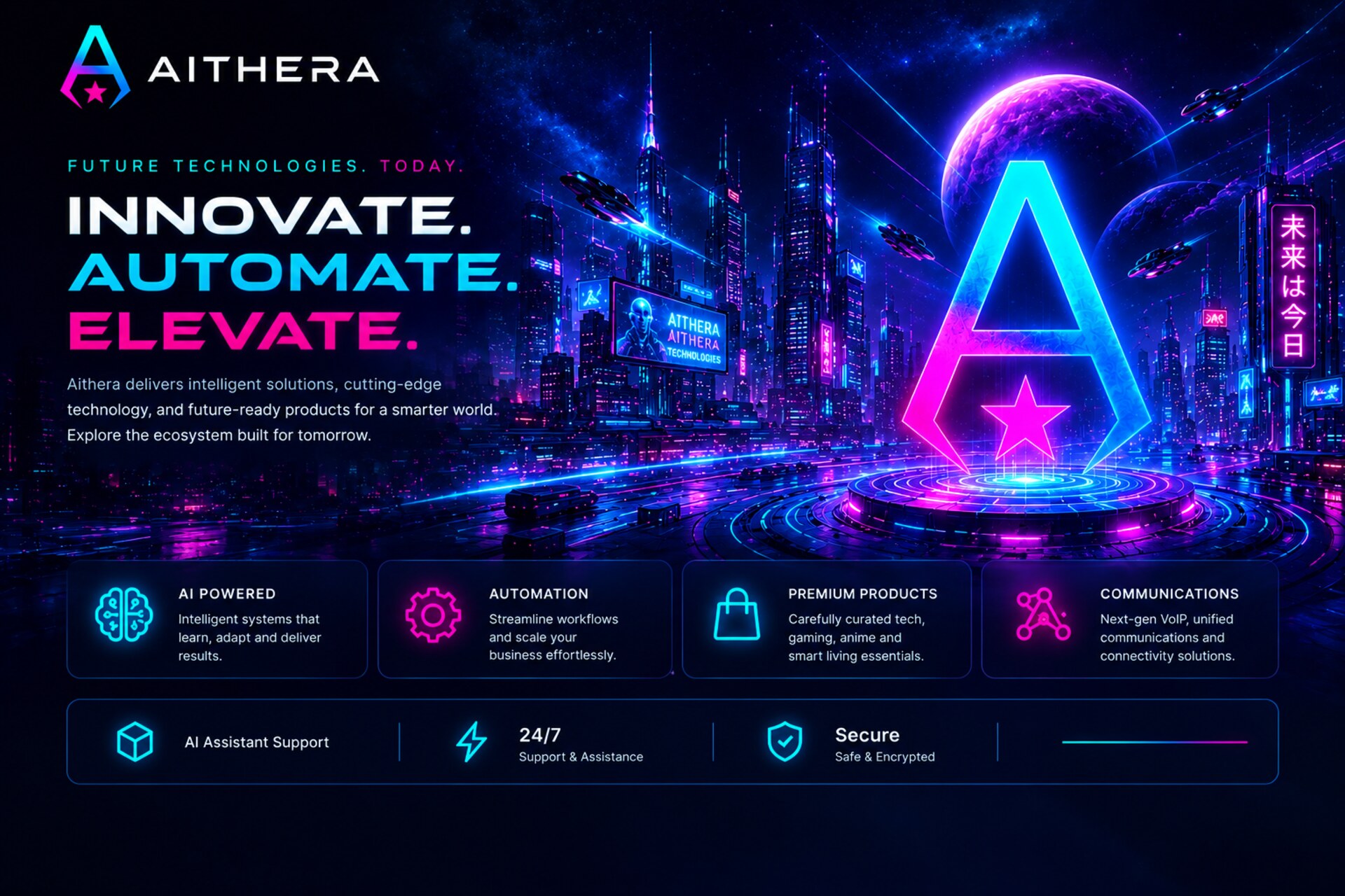 Aithera — Innovate. Automate. Elevate.